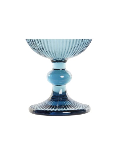 Set de Copas DKD Home Decor Azul Cristal 240 ml