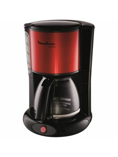 Cafetera Eléctrica Moulinex FG360D11 Rojo Negro/Rojo Rojo/Negro 1000 W 1,25 L