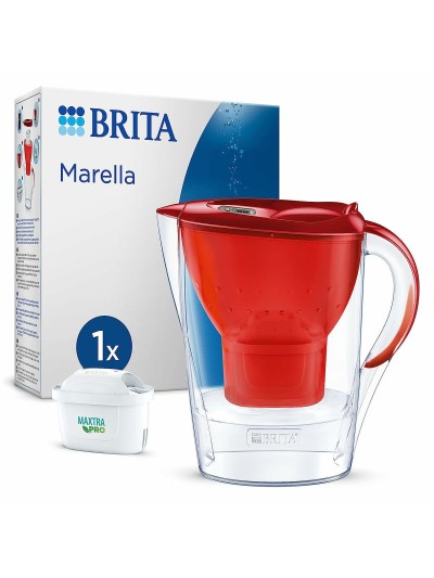 Jarra Filtrante Brita Marella Rojo 2,4 L
