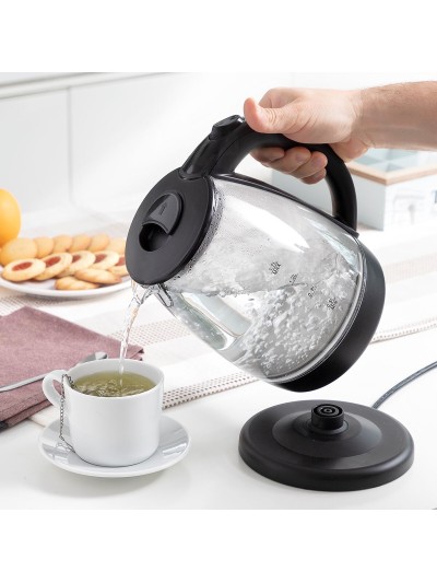 Hervidor de Agua Eléctrico con Luz LED Ketled InnovaGoods 2200 W