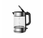 Hervidor Xiaomi BHR7423EU Negro Transparente Plateado Acero Inoxidable Vidrio de Borosilicato 1850-2200 W 1,7 L
