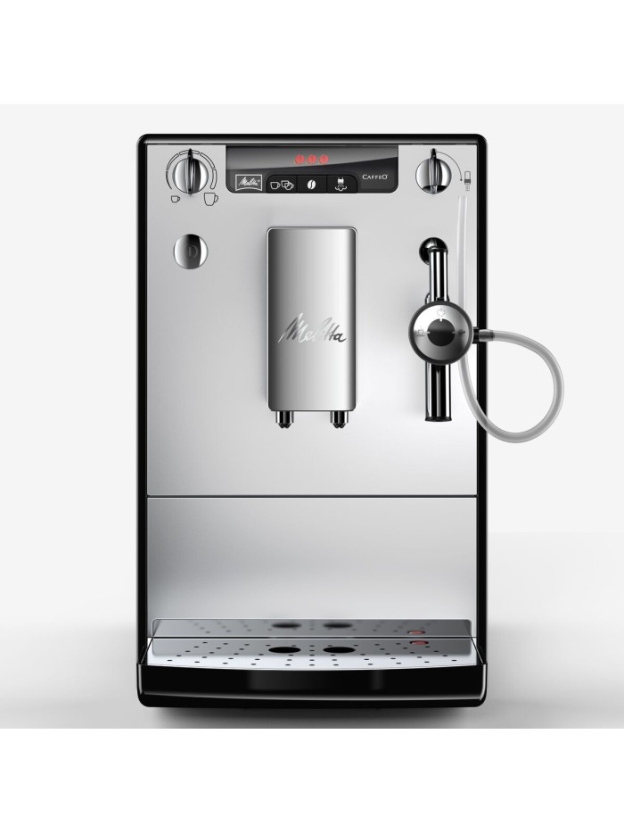 Melitta E957-203: Cafetera Superautomática Plateada
