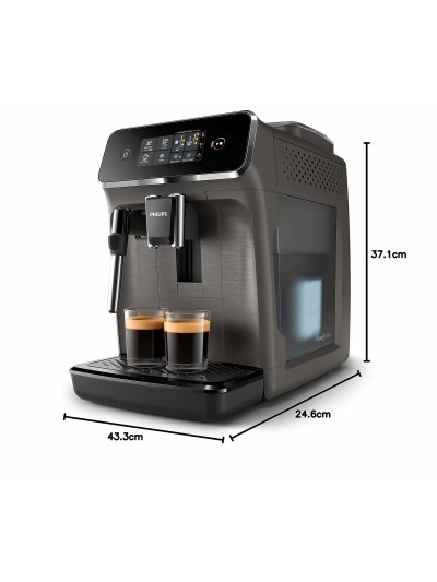 Superautomatic Coffee Maker Philips EP2224/10 1,8 l 1500W Anthracite 1500 W 15 bar 1,8 L